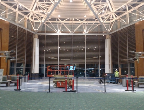 Portland International Airport Checkpoint Lobby Demolition